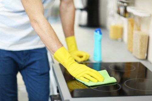 Website analytics dashboard for a carpet cleaning service